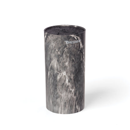 Keen Black Marble 5-Piece Bristle Cutlery Block Set