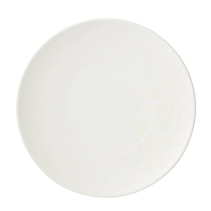 Roseto White 12-Piece Dinnerware Set