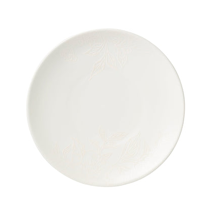 Roseto White 12-Piece Dinnerware Set