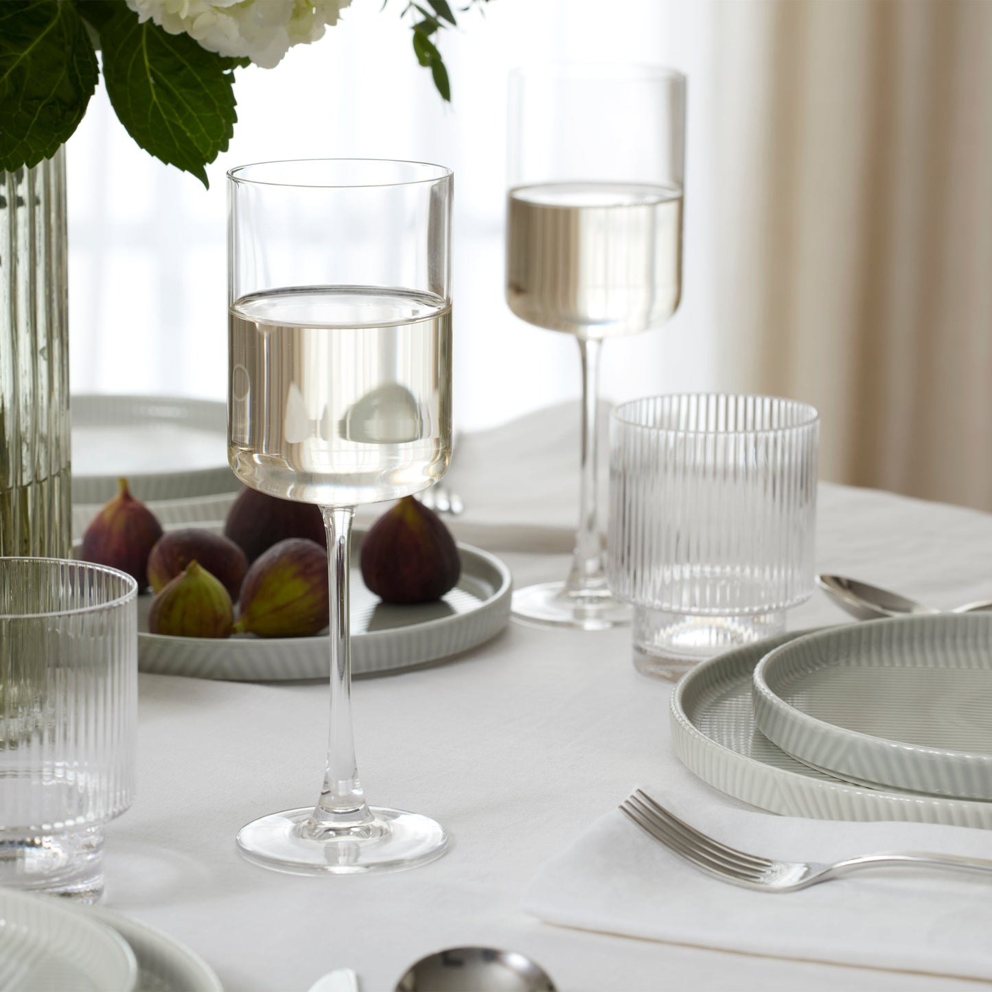 Tuscany Classics Straight White Wine Glasses, Set of 6