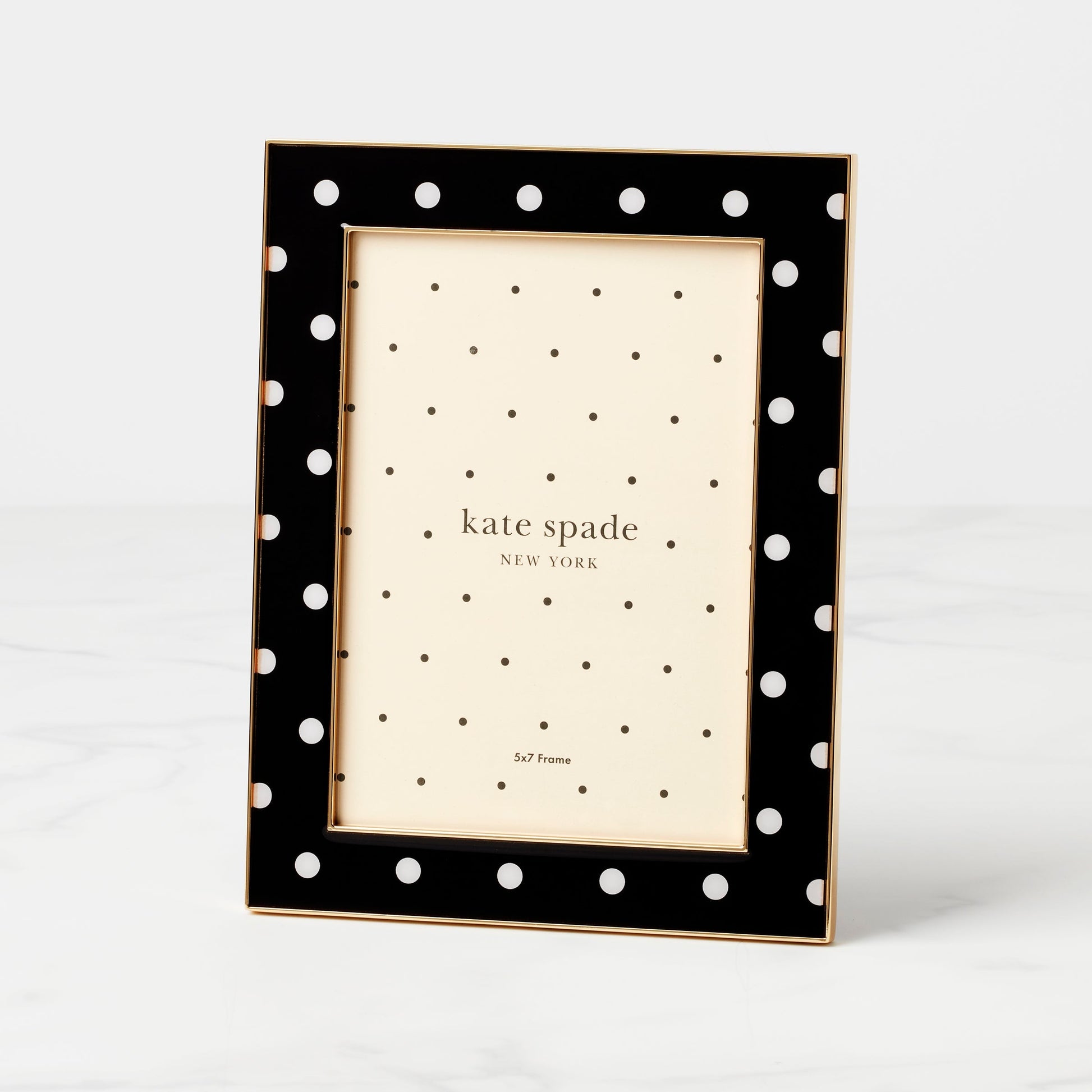 Sitting Pretty Dot 5x7 Photo Frame
