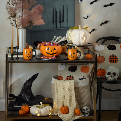 Halloween Pumpkin Candy Bowl