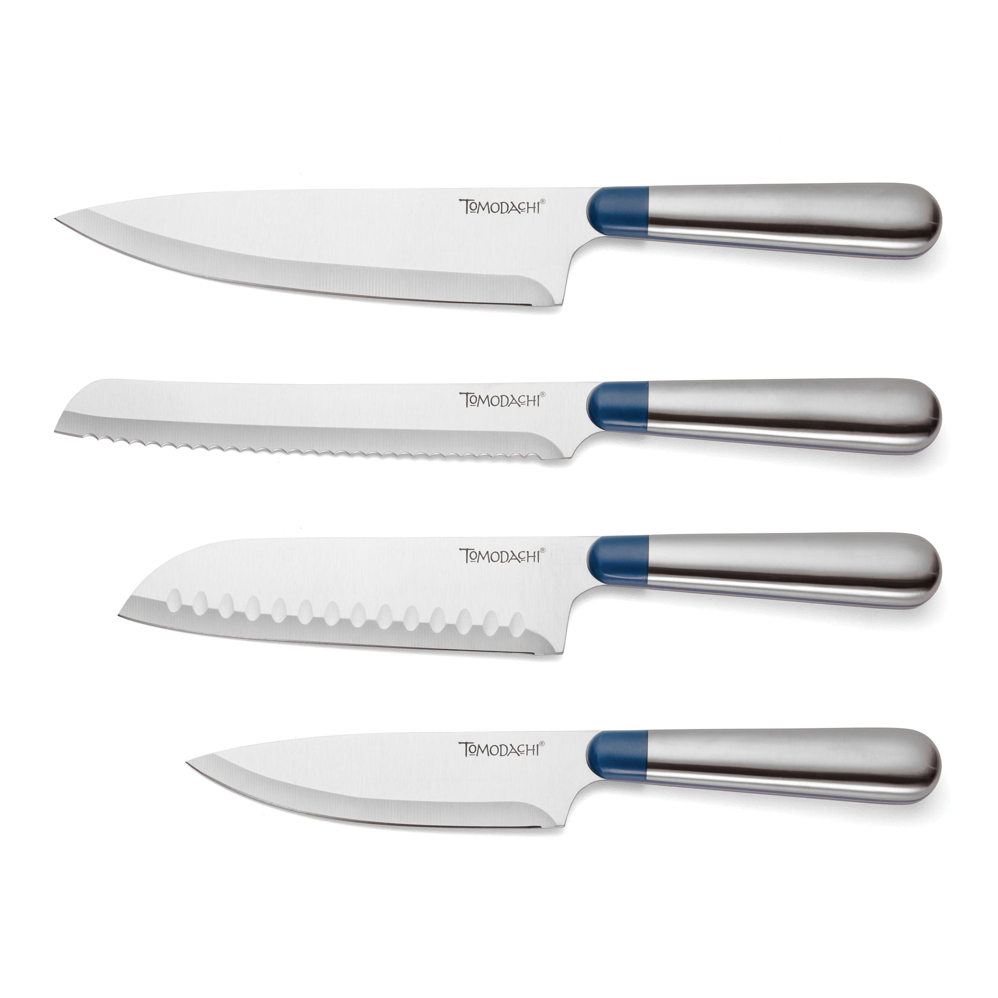 Keen Acacia 5-Piece Bristle Cutlery Block Set