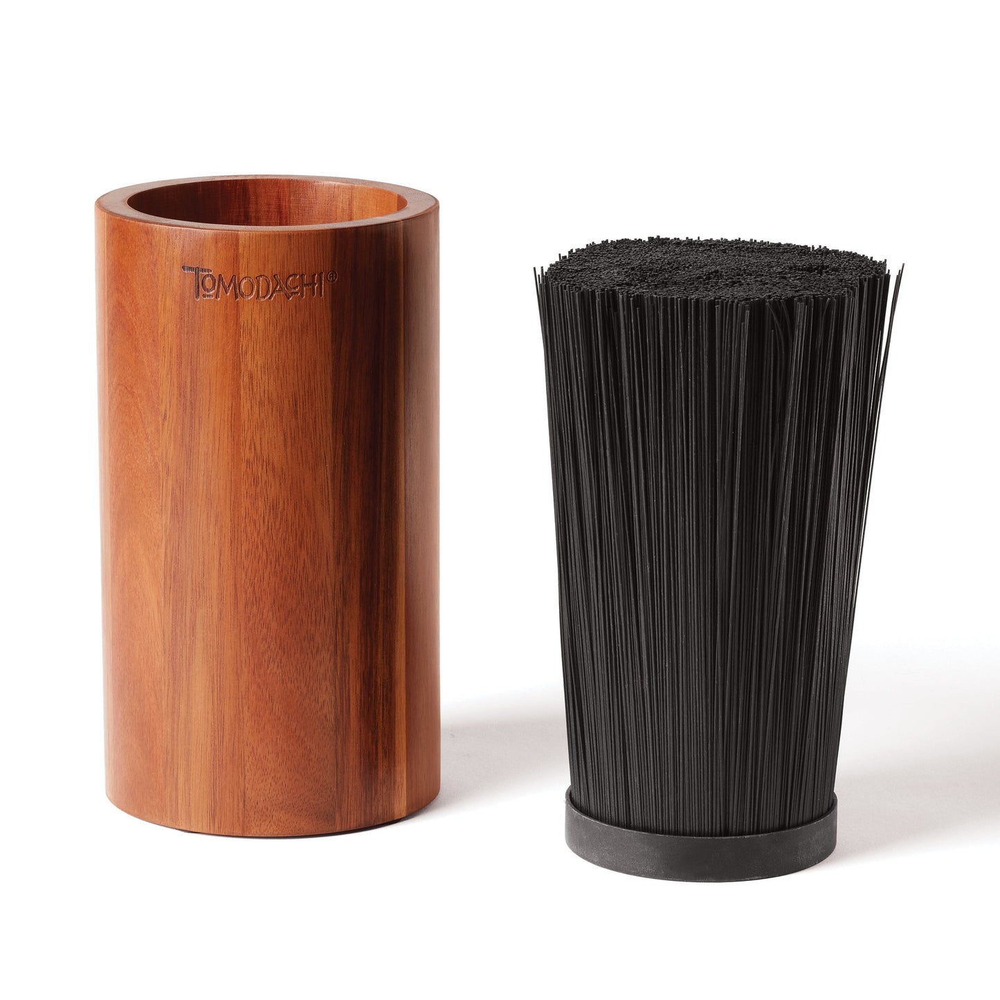 Keen Acacia 5-Piece Bristle Cutlery Block Set
