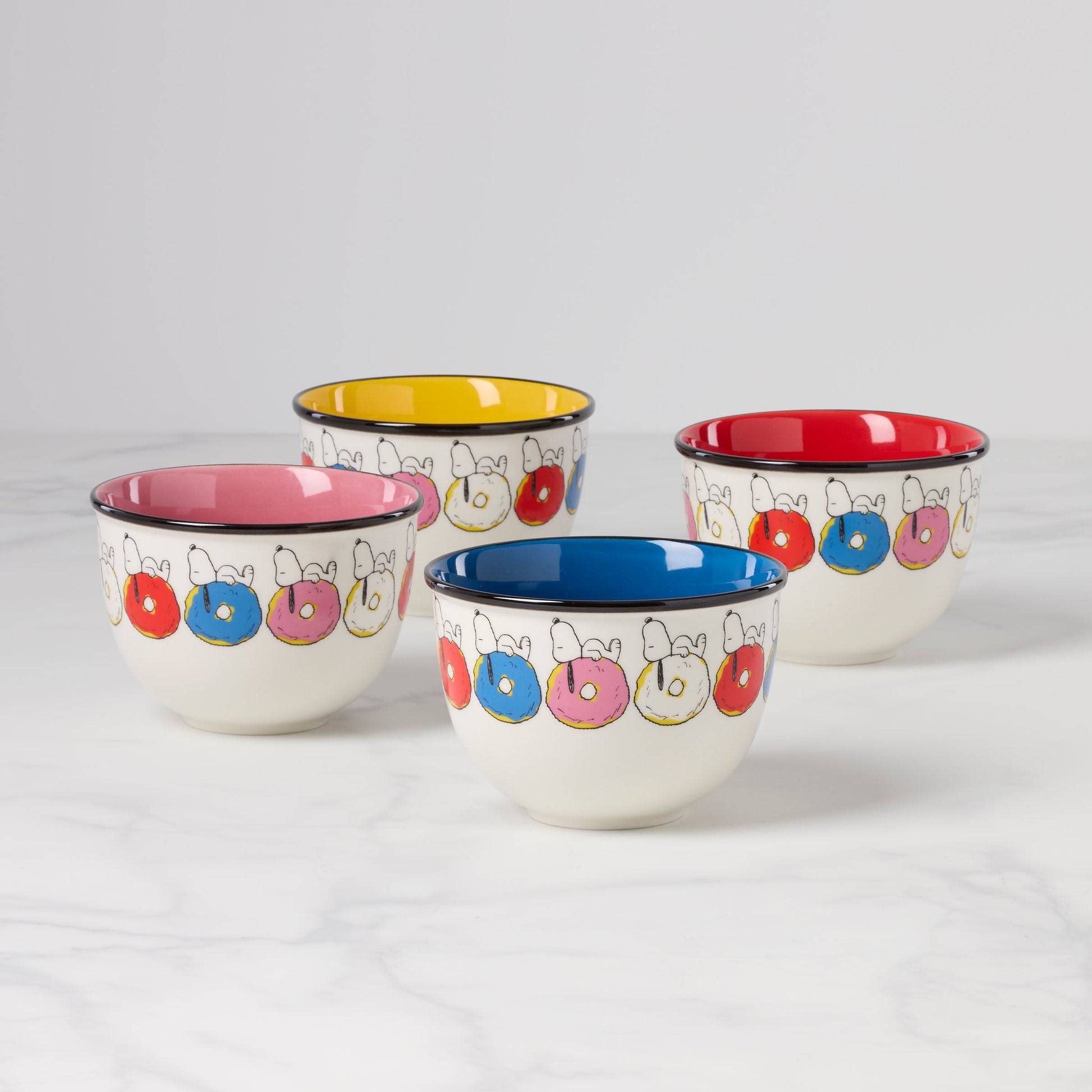 Chef Snoopy Dessert Bowls, Set of 4