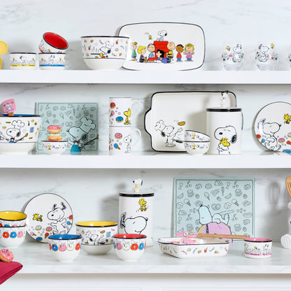Chef Snoopy Mugs, Set of 4