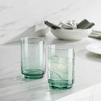 Tuscany Stackable Classics Green Coolers, Set of 4