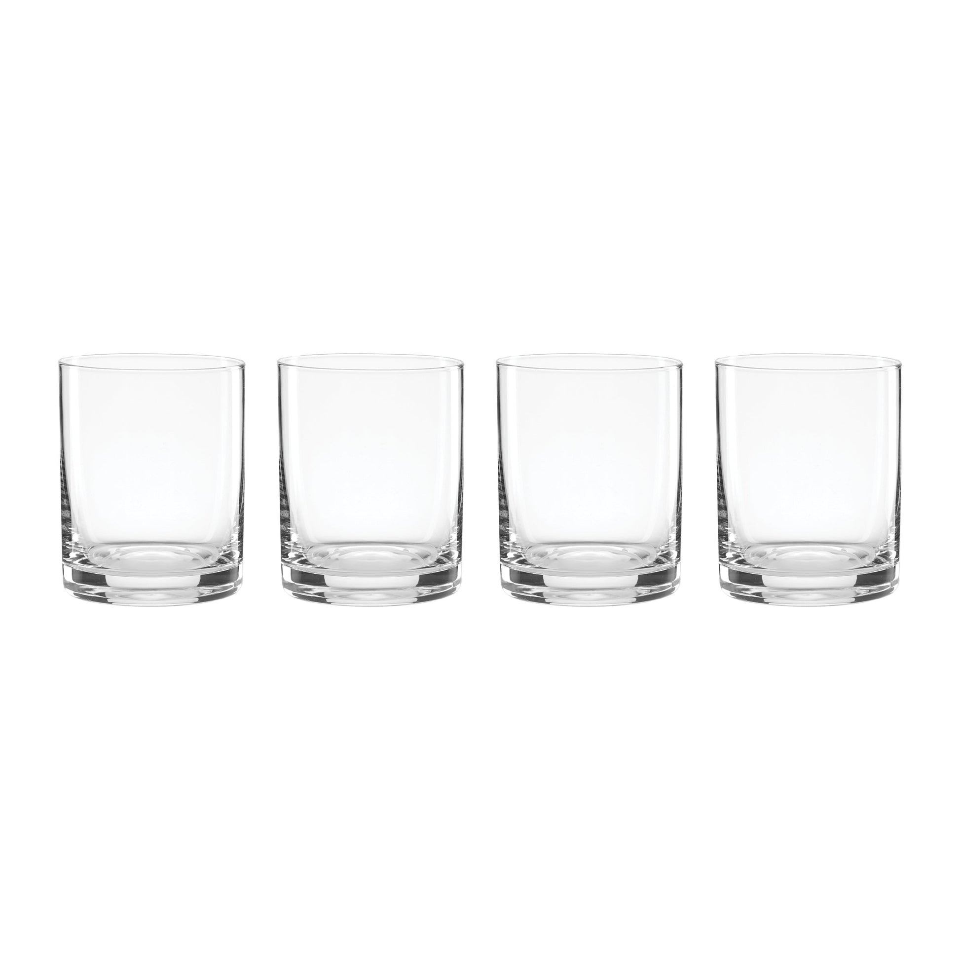 5 O'Clock Double Old-Fashioned Glasses, Set of 4