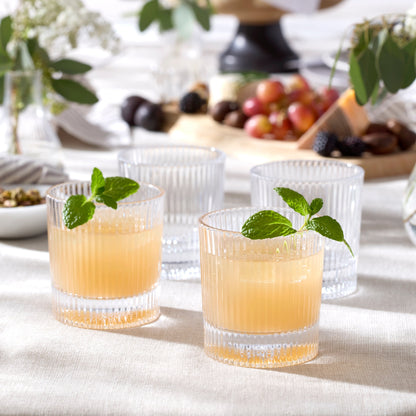 Wallingford Double Old-Fashioned Glasses, Set of 4