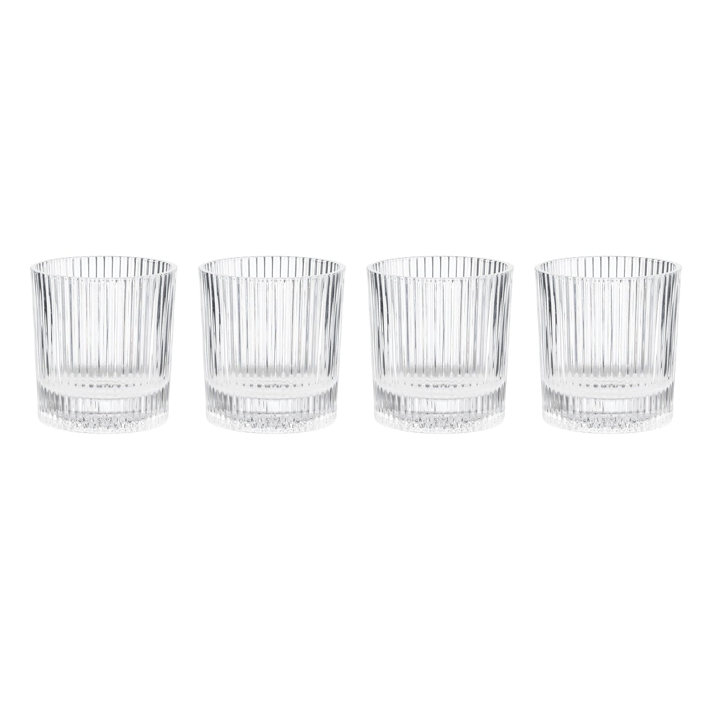 Wallingford Double Old-Fashioned Glasses, Set of 4