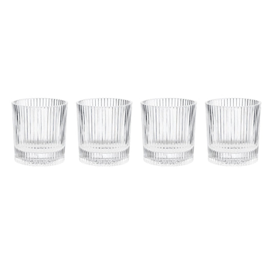 Wallingford Double Old-Fashioned Glasses, Set of 4