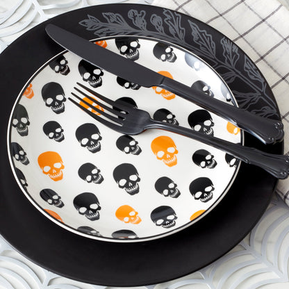 James Street Black Satin 20-Piece Flatware Set