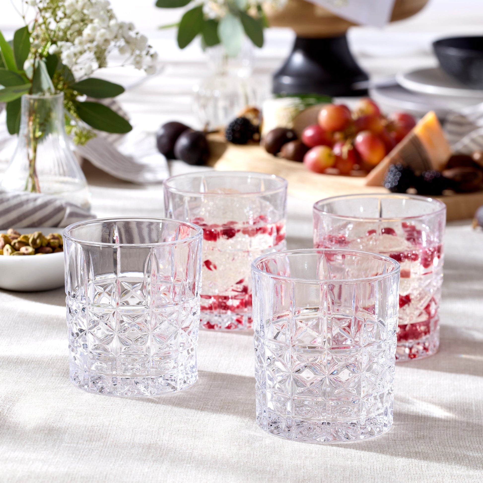 Apollo Double Old-Fashioned Glasses, Set of 4