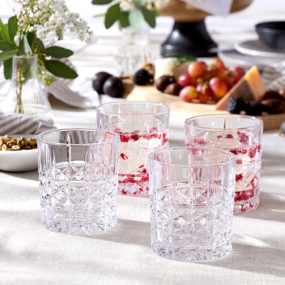 Apollo Double Old-Fashioned Glasses, Set of 4