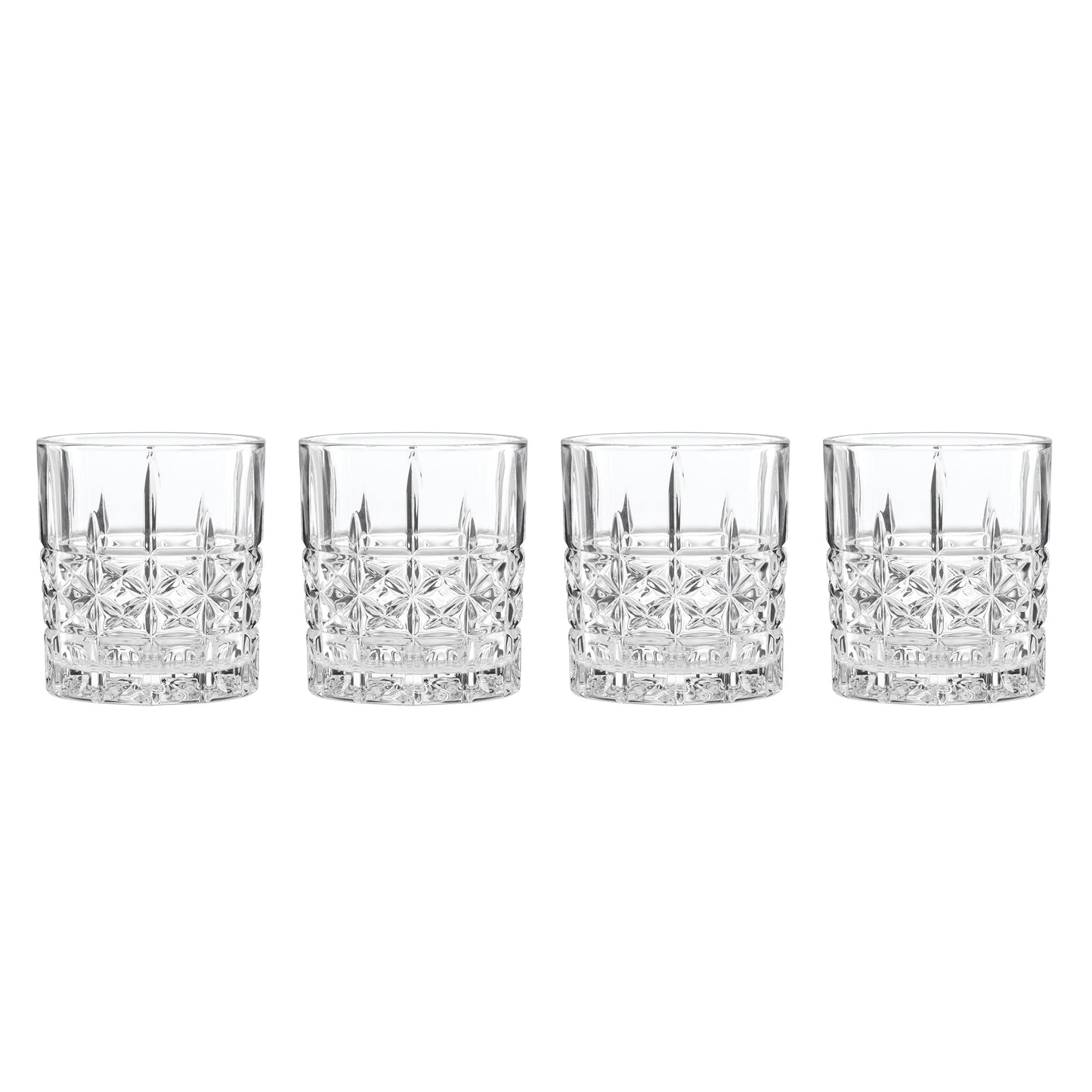 Apollo Double Old-Fashioned Glasses, Set of 4