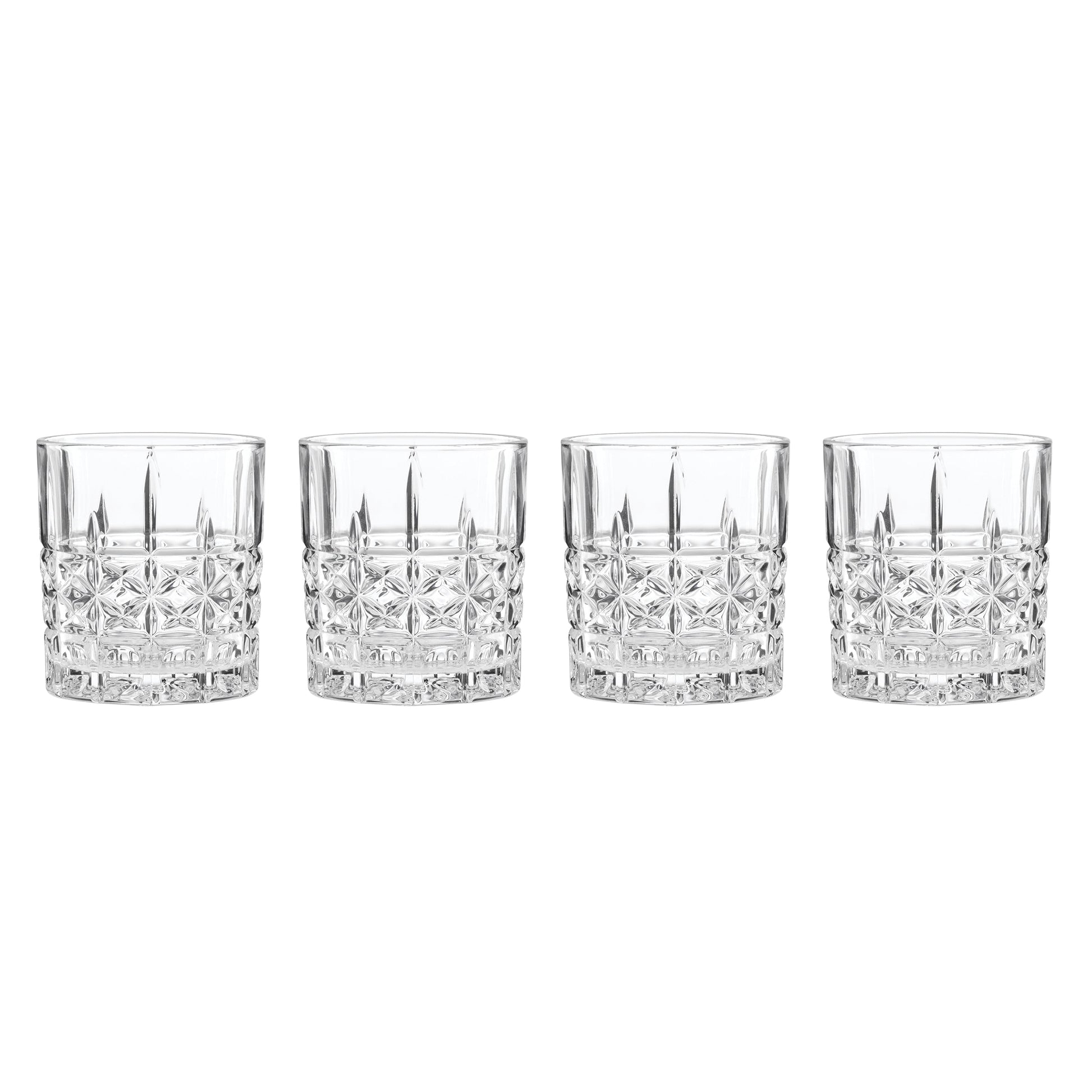 Apollo Double Old-Fashioned Glasses, Set of 4