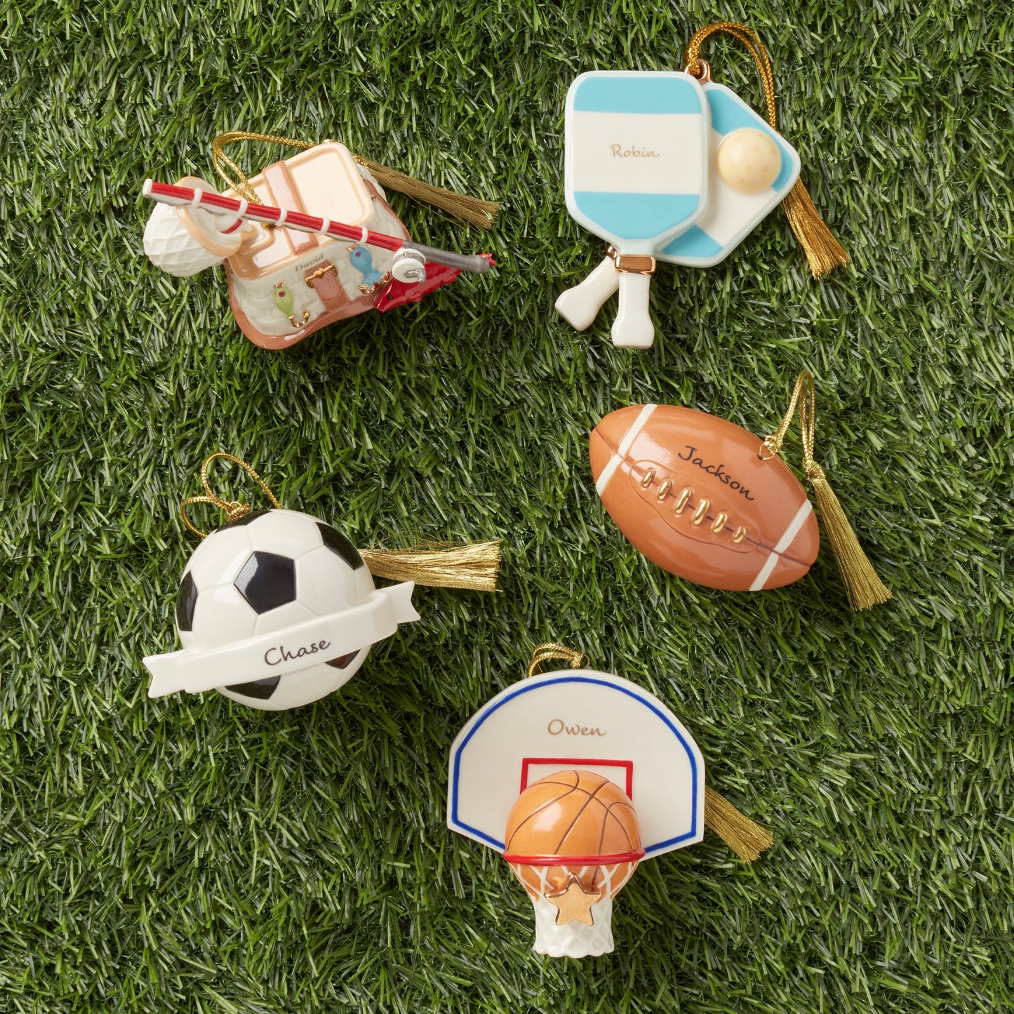 Personalized Football Ornament