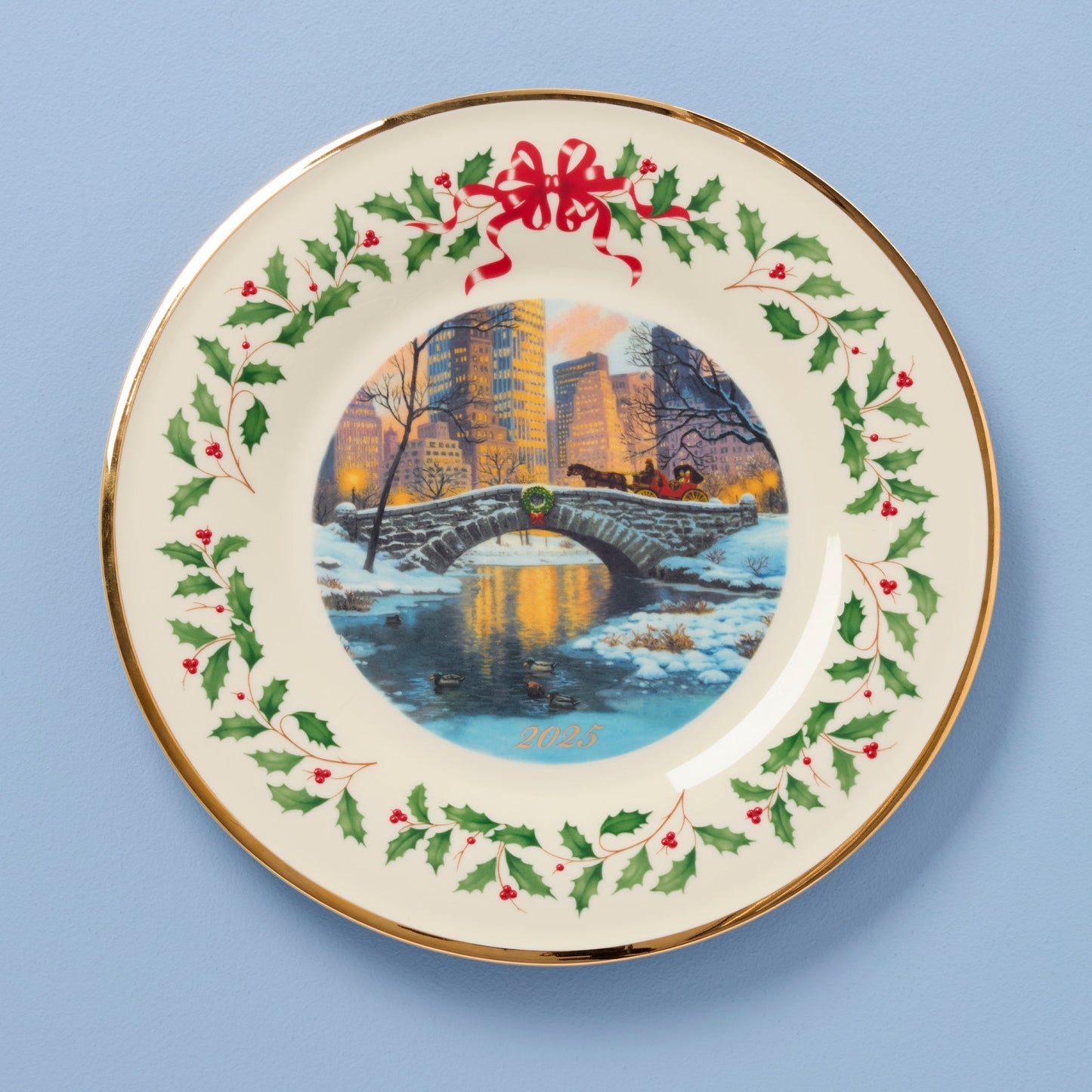 2025 Annual Holiday Plate Night Snow