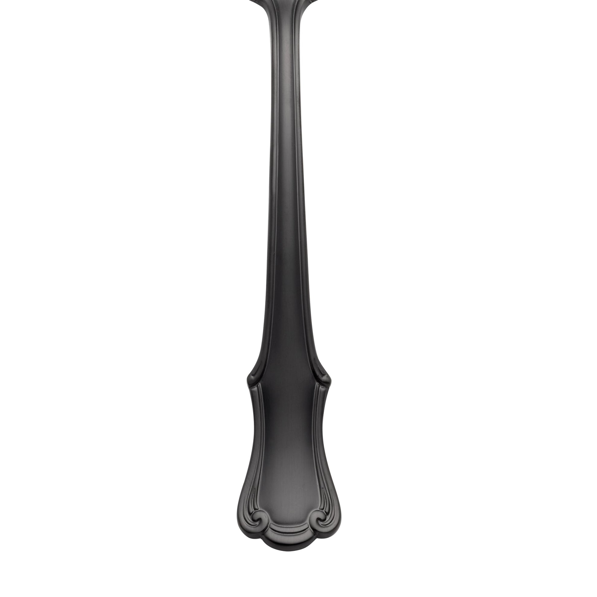 James Street Black Satin 5-Piece Hostess Set