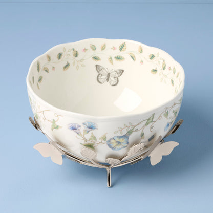 Butterfly Meadow 25th Anniversary Bowl with Stand