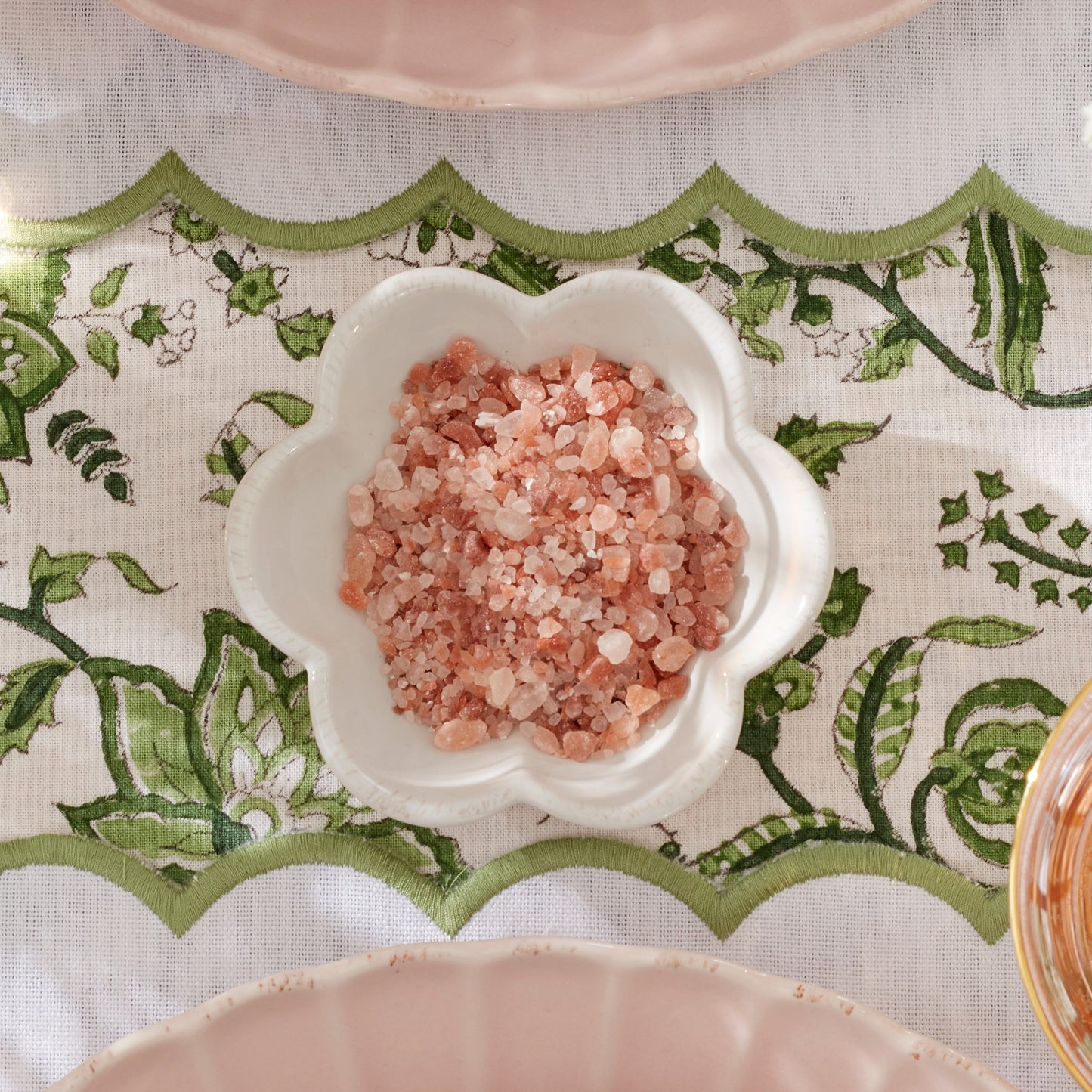 French Perle Scallop White Mini Dish