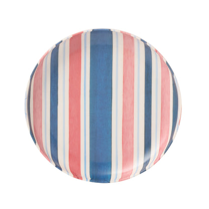 24 Seven Melamine Stripe 12-Piece Dinnerware Set