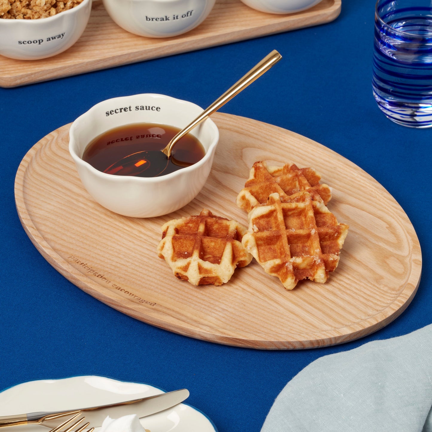What A Treat Oval Platter & Bowl Set