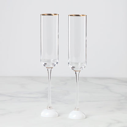 Happily Ever After Toasting Flutes, Set of 2