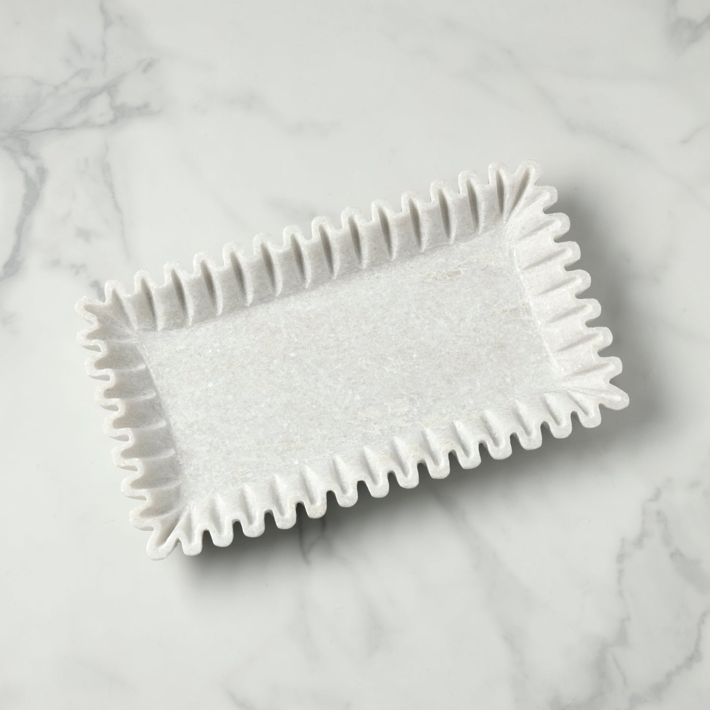 Waterloo Wavy Marble Platter