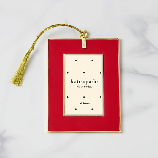 Be Jolly Red Mini Frame Ornament