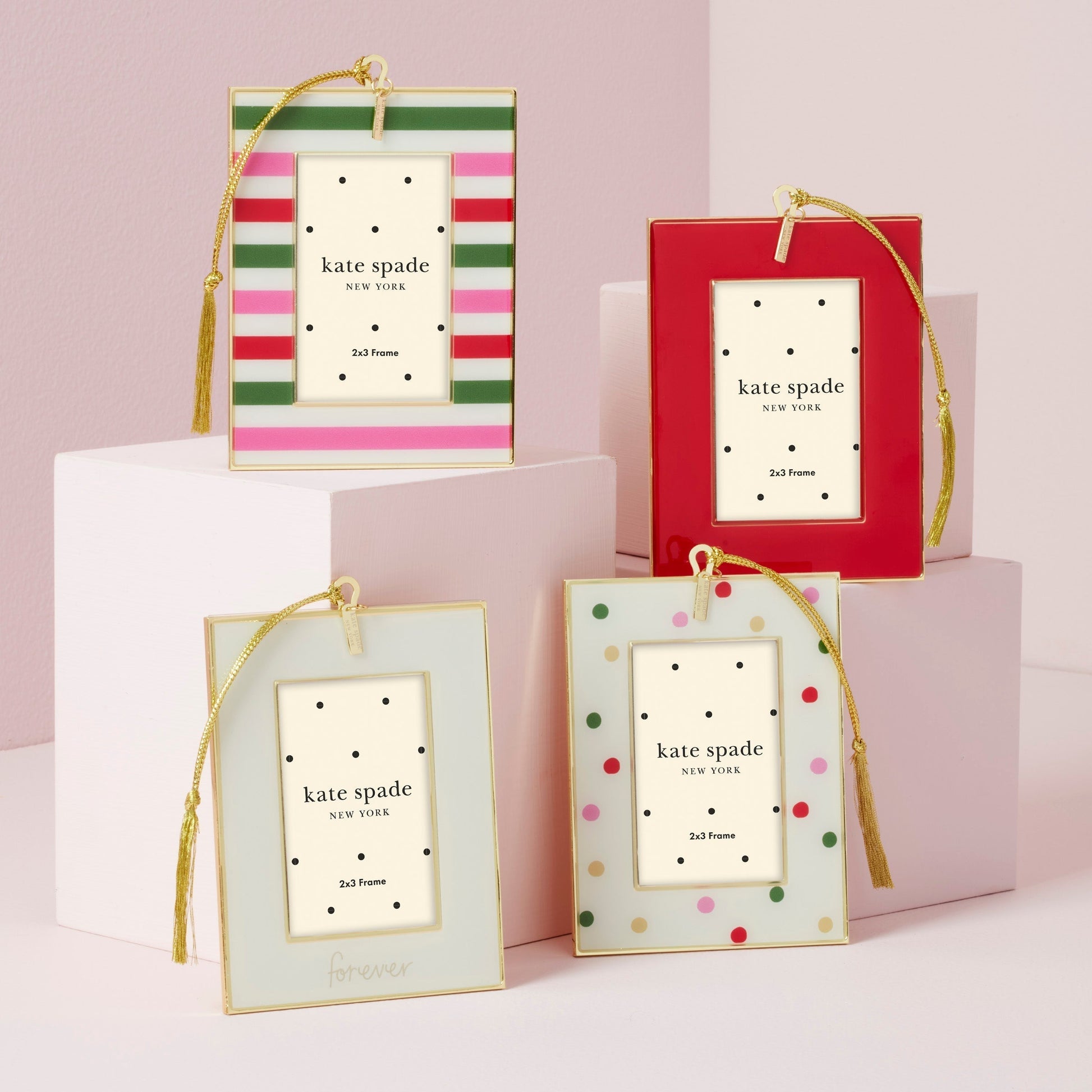 Be Jolly Dot Mini Photo Frame Ornament