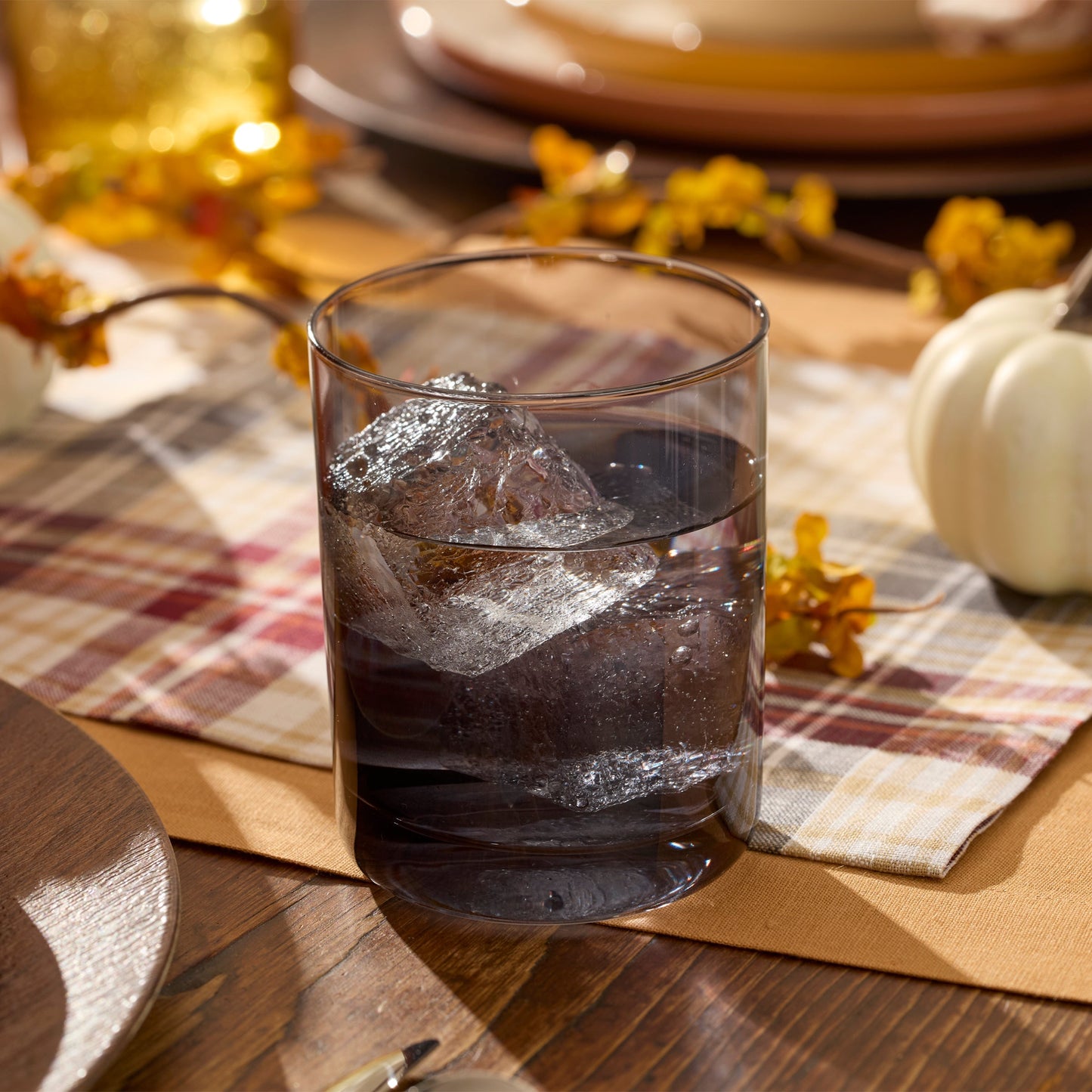 Golden Hour Double Old-Fashioned Glasses, Set of 4