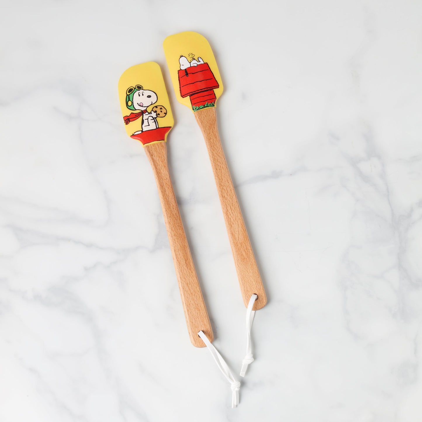 Chef Snoopy Yellow Spatulas, Set of 2