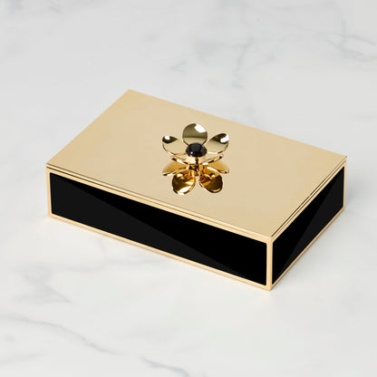 Make It Pop Black Large Floral Box