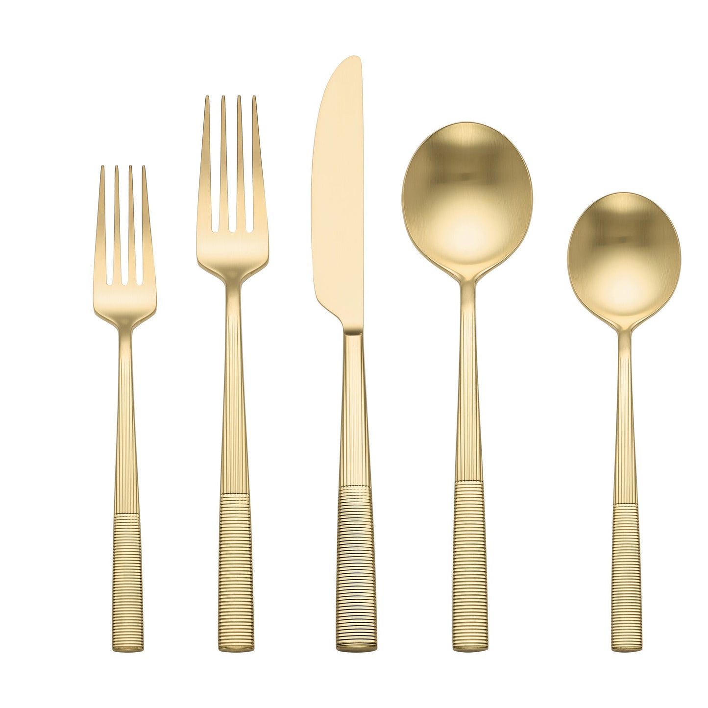 Modulus Champagne Satin 20-Piece Flatware Set