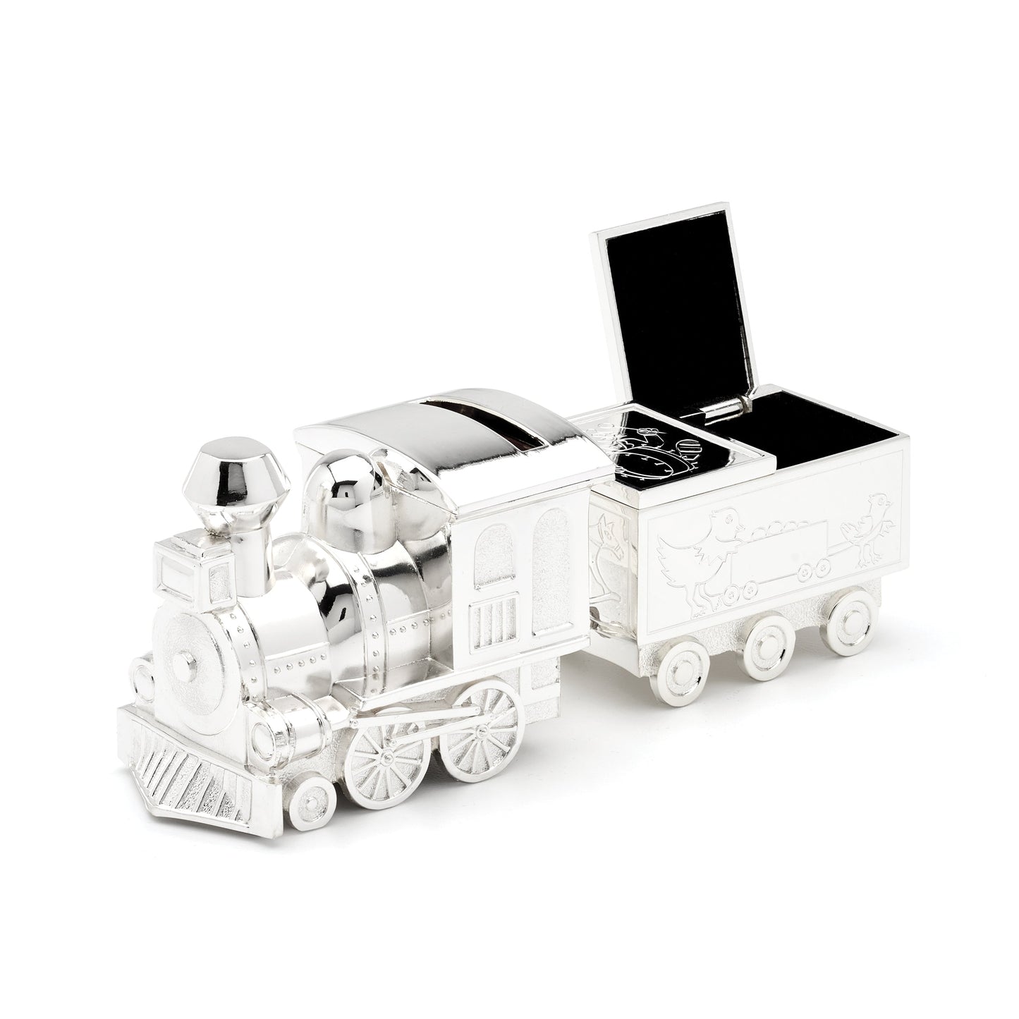 Train with Caboose Coin Bank