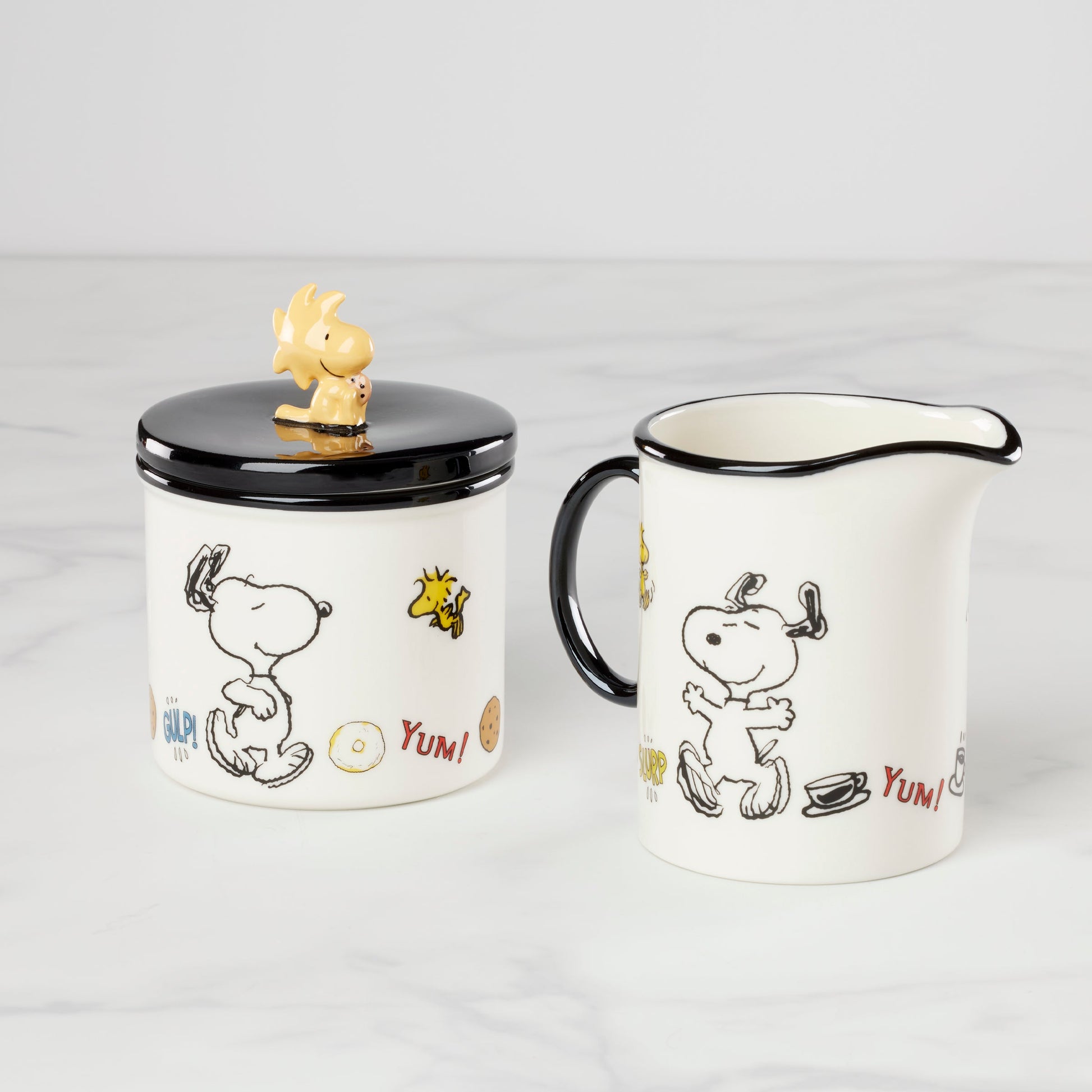 Chef Snoopy Sugar & Creamer 2-Piece Set