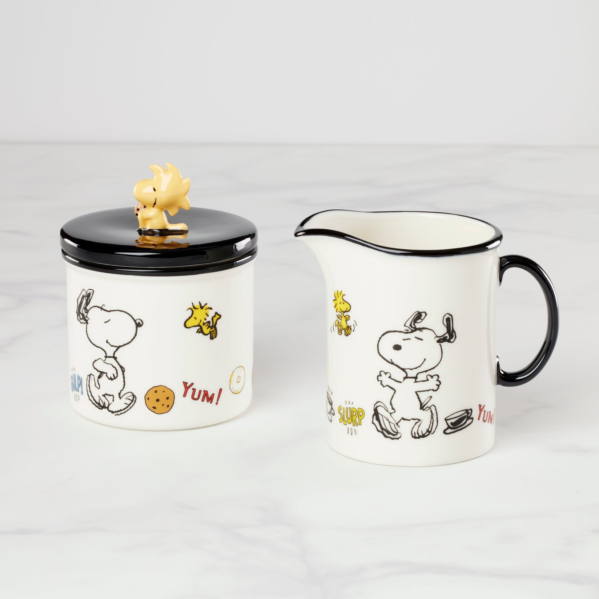 Chef Snoopy Sugar & Creamer 2-Piece Set