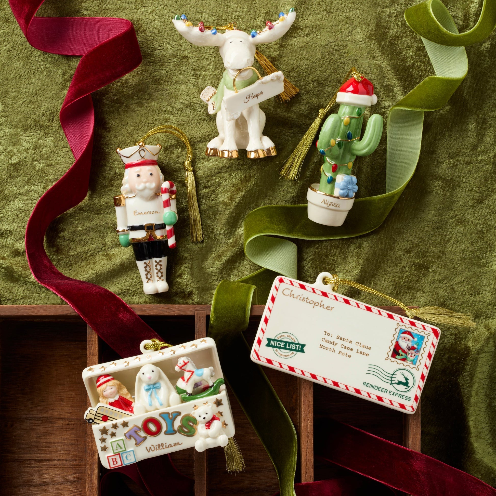 Personalized Letters to Santa Ornament