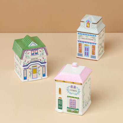 Lenox Spice Village 3-Piece Santa Fe Spice Jar Set