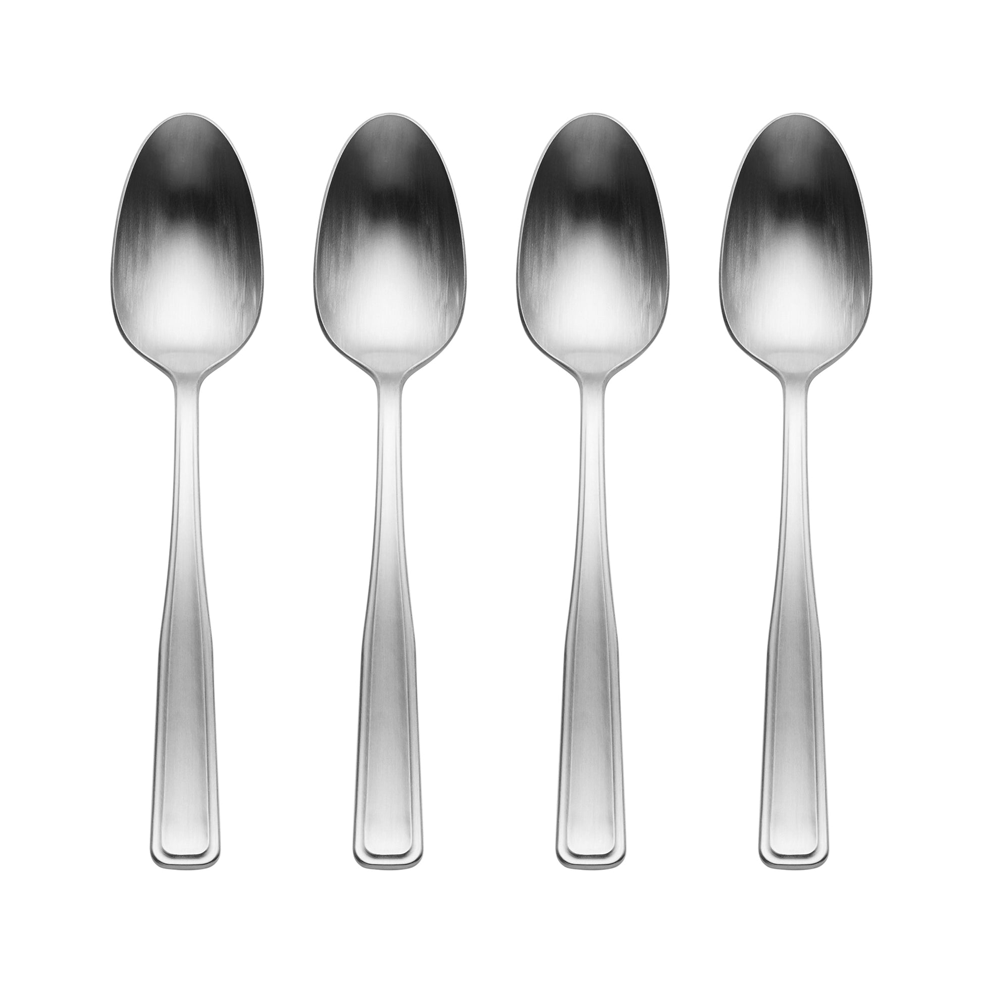 Reid Satin Dinner Spoons, Set of 4