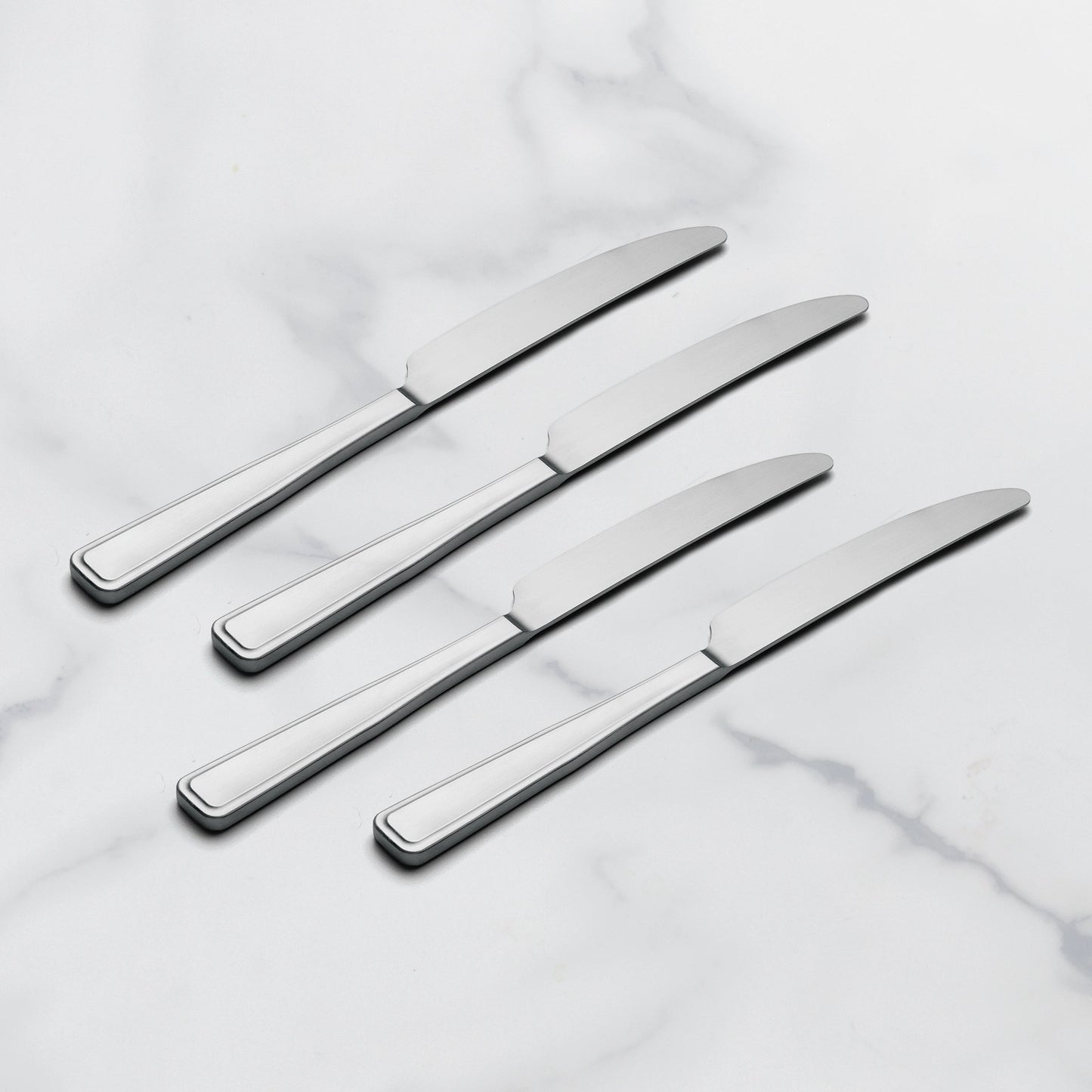 Reid Satin Dinner Knives,  Set of 4