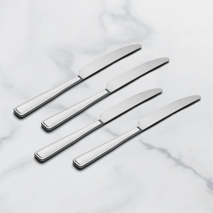 Reid Satin Dinner Knives,  Set of 4