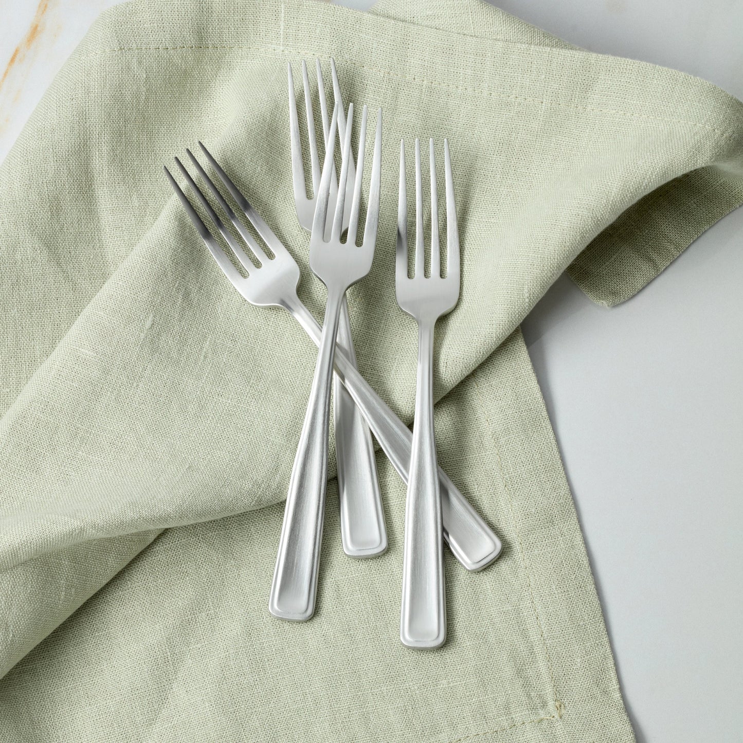 Reid Satin Salad Forks, Set of 4