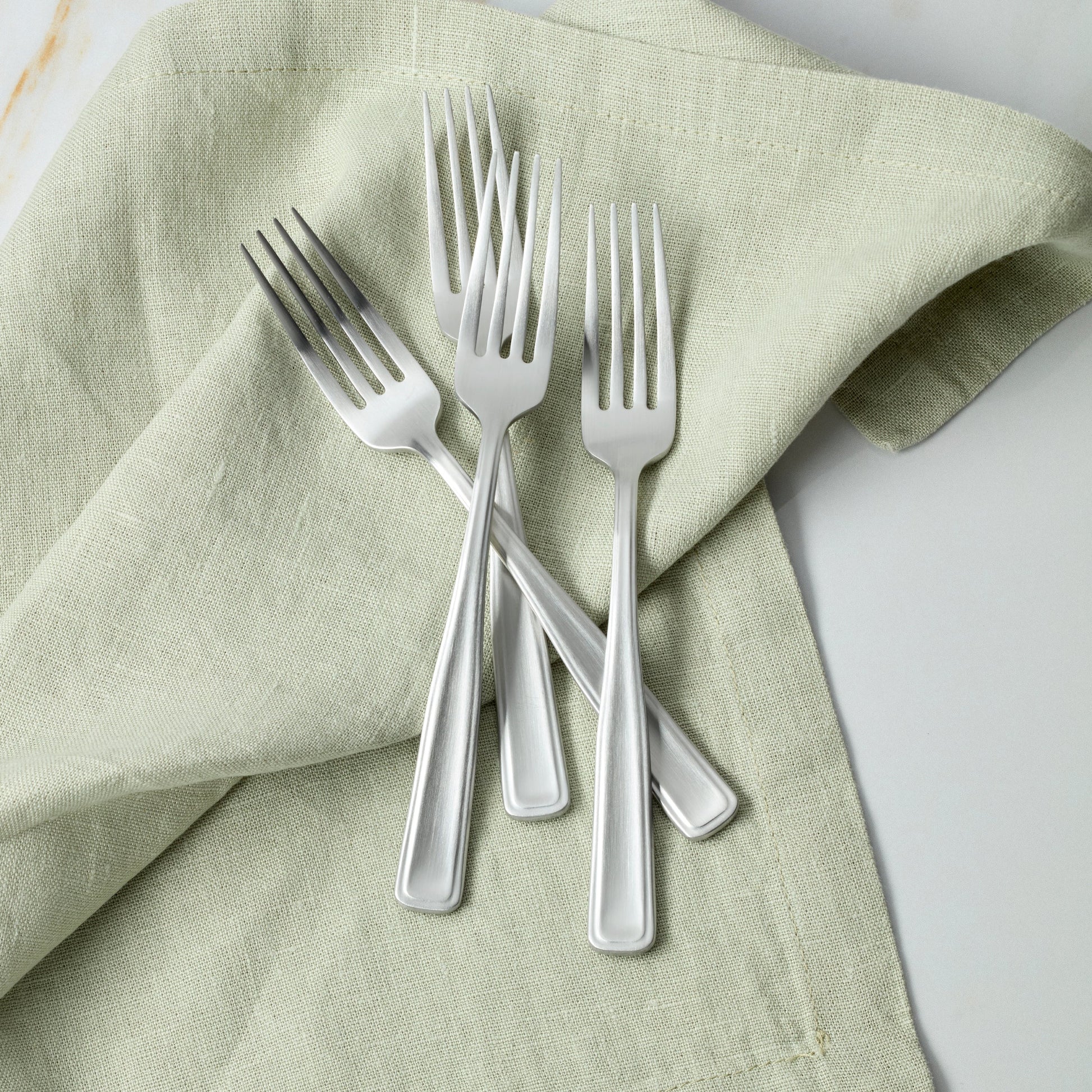 Reid Satin Salad Forks, Set of 4