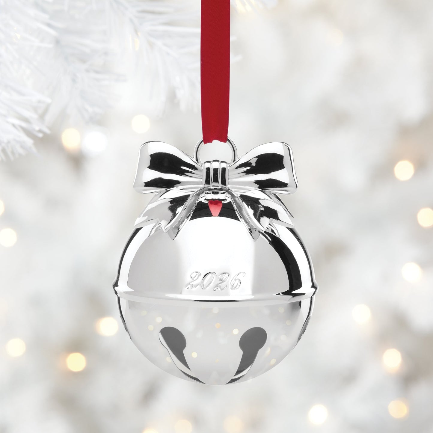 2026 Jingle Bell Silverplate Ornament
