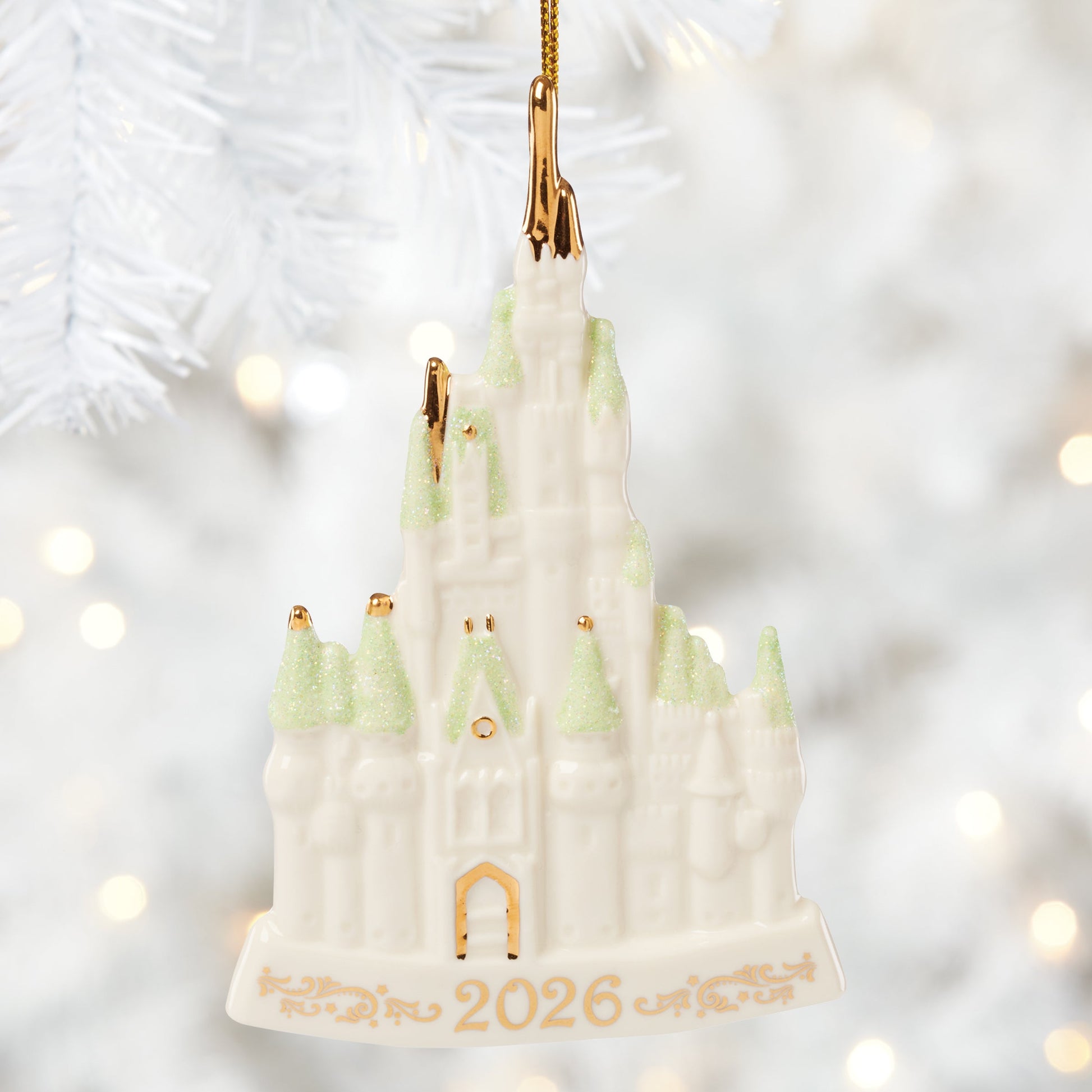 2026 Cinderella Castle Porcelain Ornament
