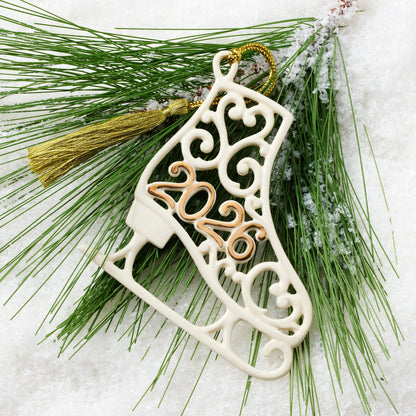 2026 A Year To Remember Skate Ornament