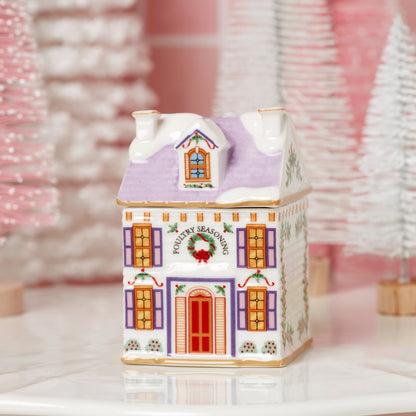Lenox Spice Village 6-Piece Christmas Spice Jar Set