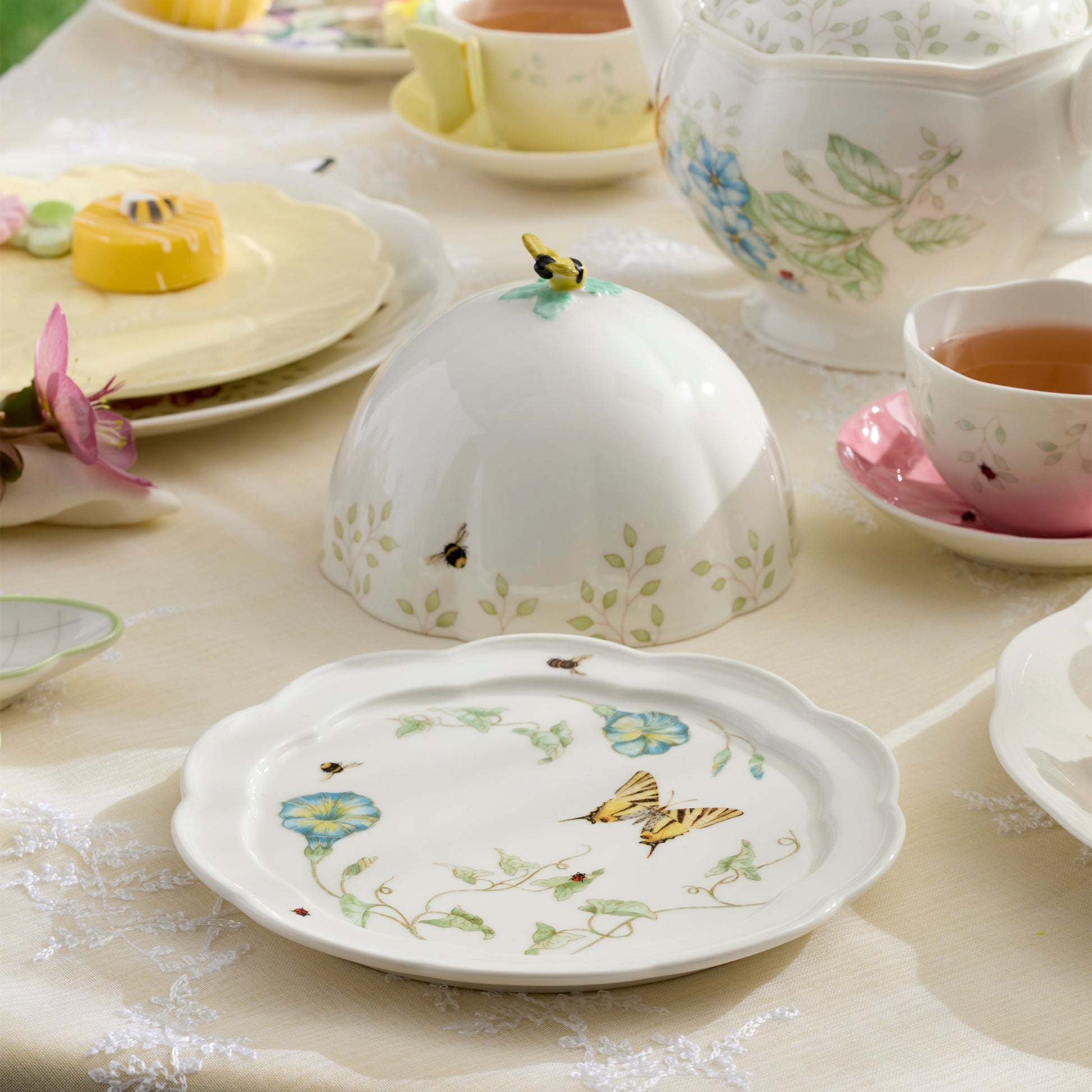 Butterfly Meadow Covered Butter Dish